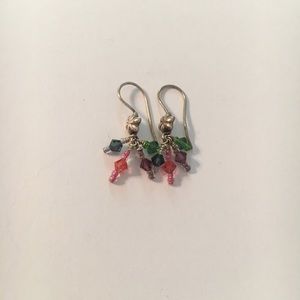 Handmade rainbow earrings (2)